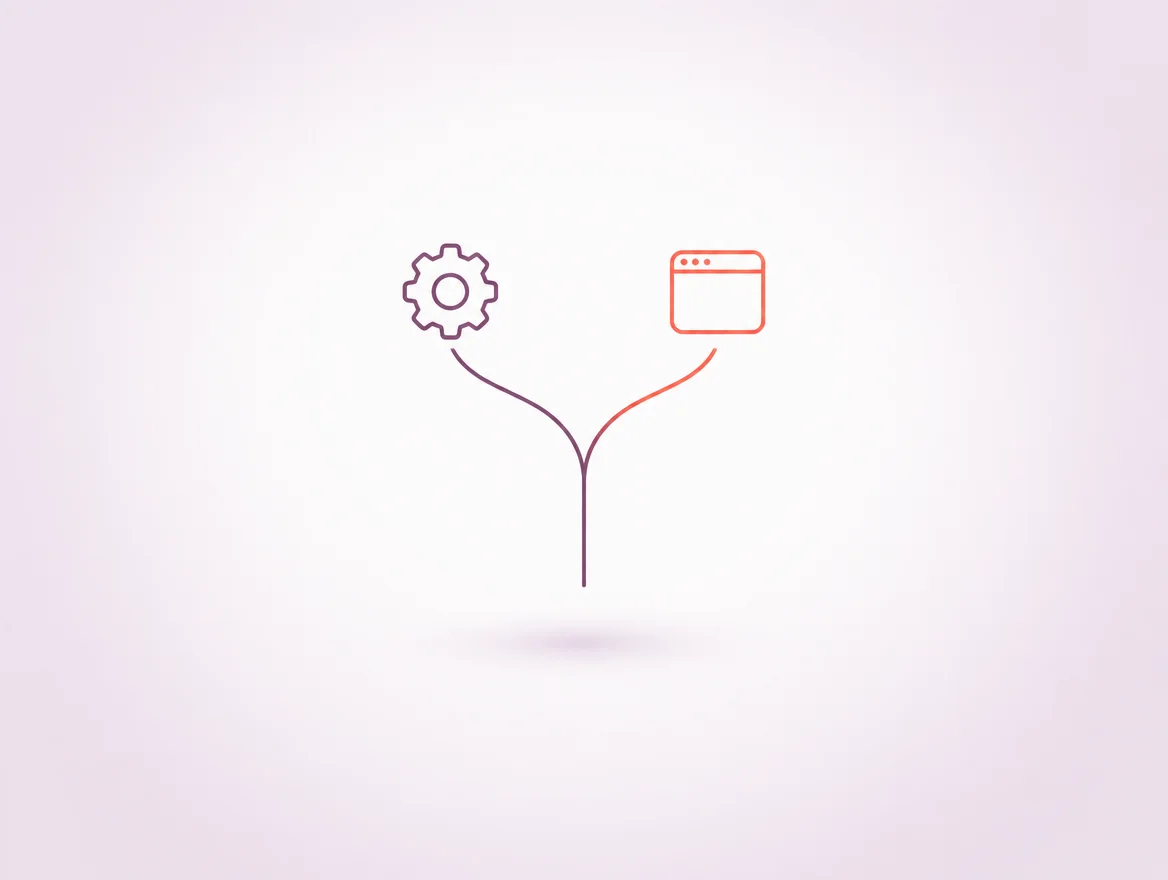 Illustration for the guide: Odoo Customization vs. a Custom Web App: What's the Difference?