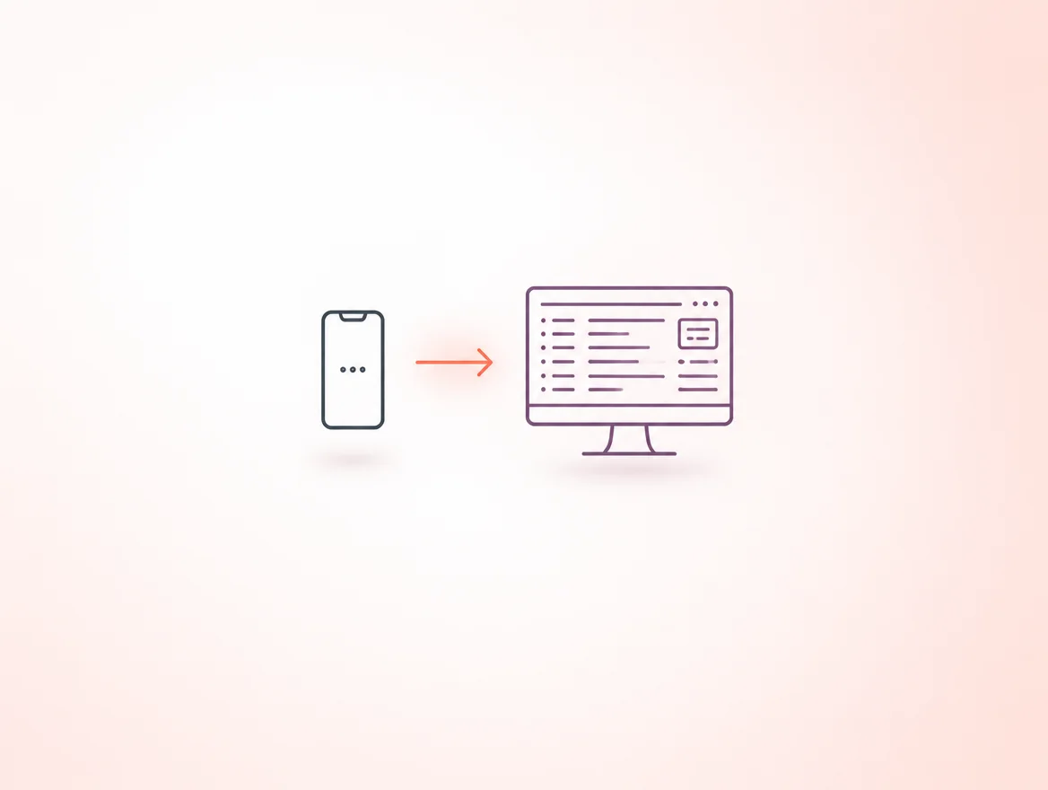 Illustration for the guide: Reps Won't Use Odoo on Their Phones? Build the 3 Screens They Actually Need